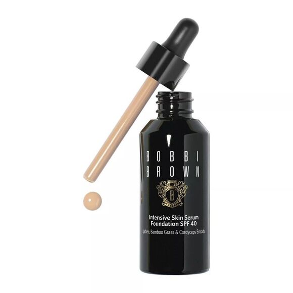NWT Bobbi Brown Intensive Skin Serum Foundation Spf 40 ~ W- 036 Warm Sand NIB - Picture 1 of 9